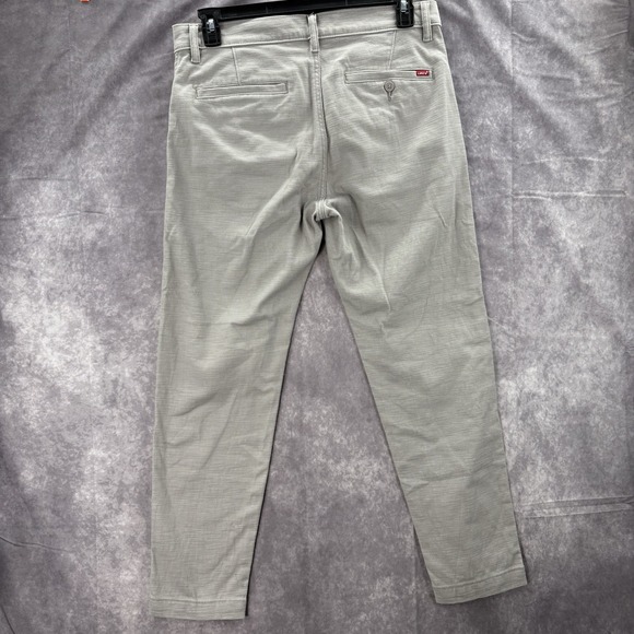 Levis XX Chino Pants Mens 32x30 Gray Standard Taper Warm - Picture 4 of 9